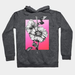 Ink - Hollyhock Variation 1 Hoodie